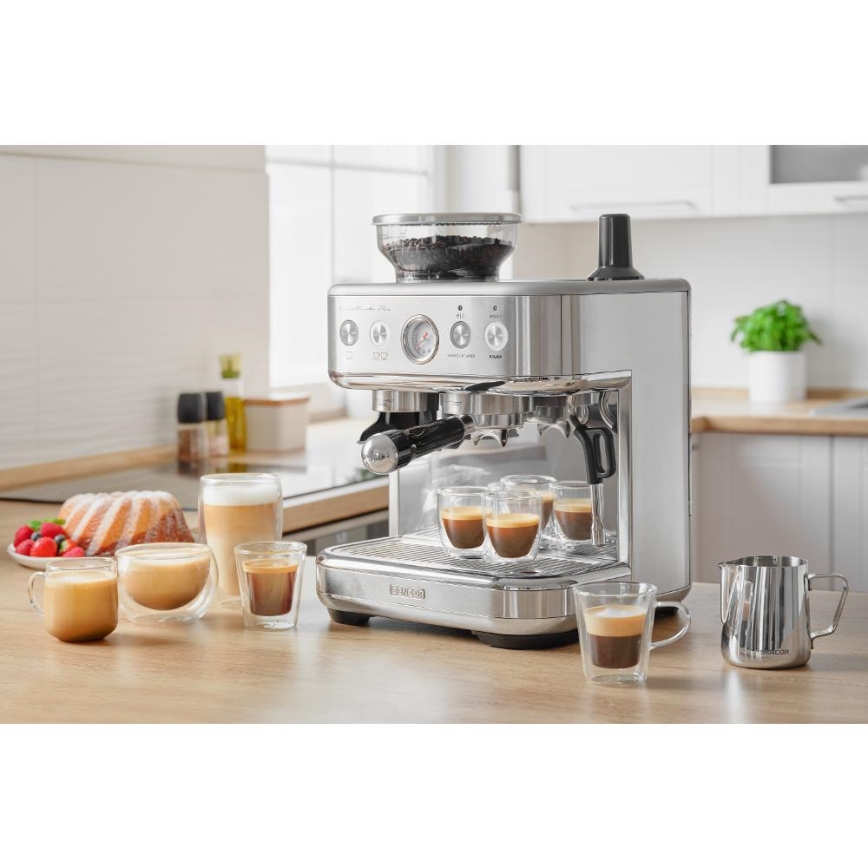 Sencor - Pákový kávovar espresso 1770W/230V