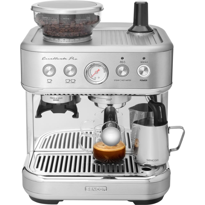 Sencor - Pákový kávovar espresso 1770W/230V