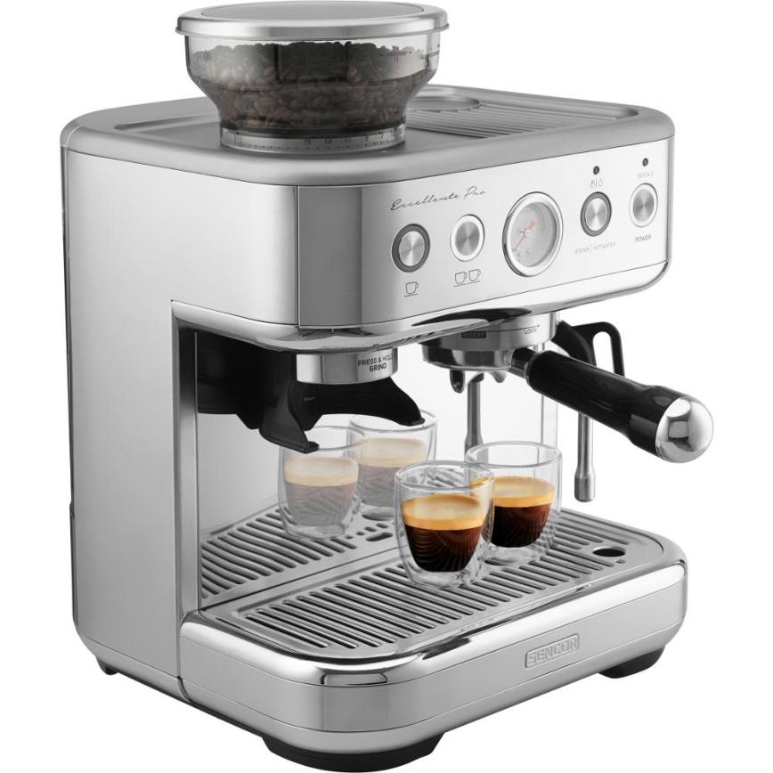 Sencor - Pákový kávovar espresso 1770W/230V