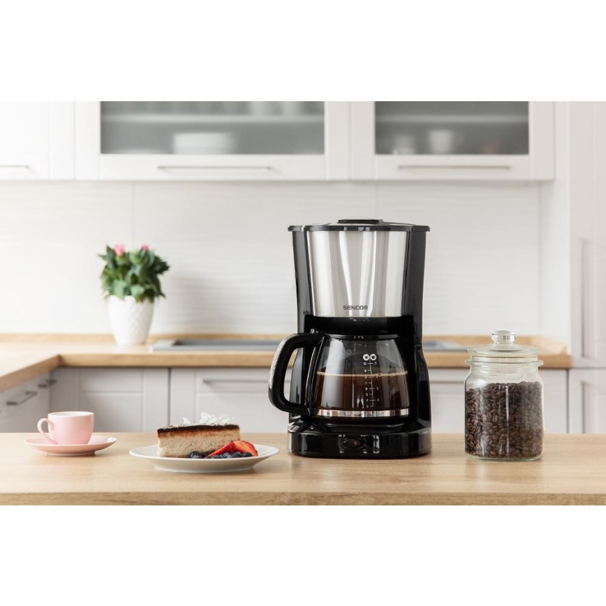 Sencor - Překapávací kávovar 1,25 l 1000W/230V