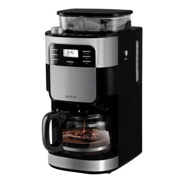 Sencor - Překapávací kávovar 1,5 l s LCD displejem 900W/230V