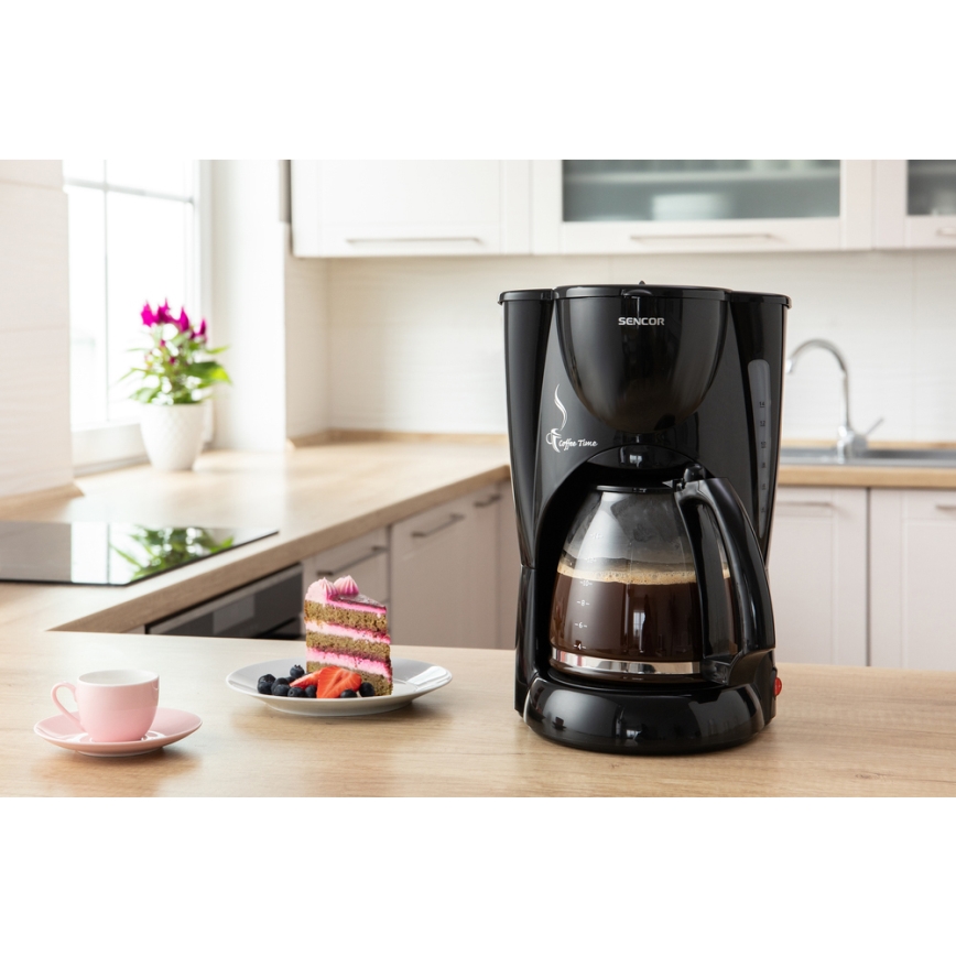 Sencor - Překapávací kávovar 2,1 l s funkcí uchování teploty 900W/230V
