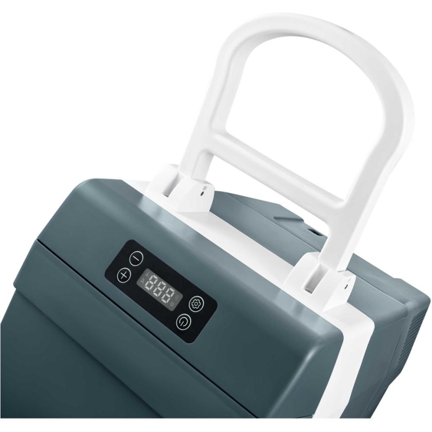 Sencor - Přenosná kompresorová autochladnička 55 l 70W/12V/230V modrá/bílá