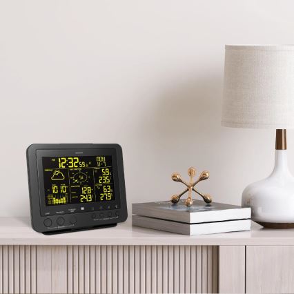 Sencor - Profesionální meteostanice s barevným LCD displejem 1xCR2032