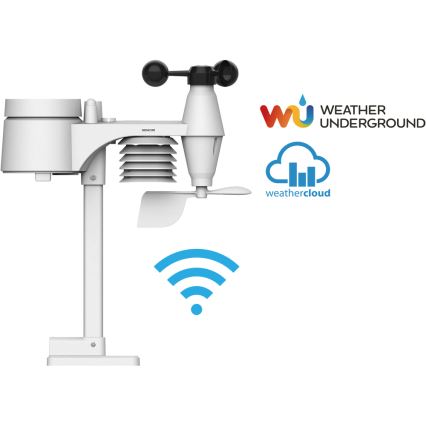 Sencor - Profesionální meteostanice s barevným LCD displejem 1xCR2032 Wi-Fi