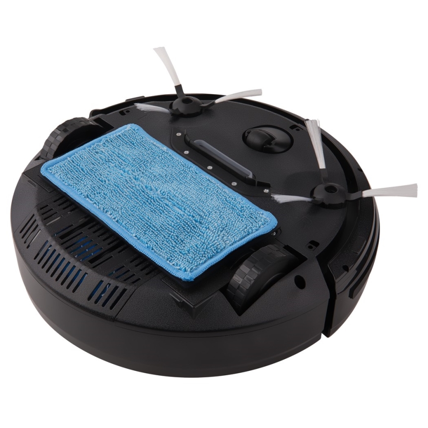 Sencor - Robotický vysavač s mopem 2v1 15W/14,4V 1500 mAh černá
