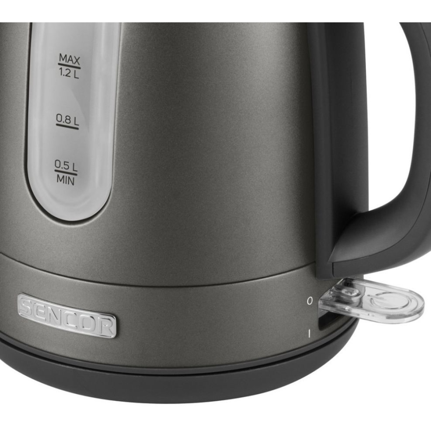 Sencor - Rychlovarná konvice 1,2 l 2150W/230V antracit