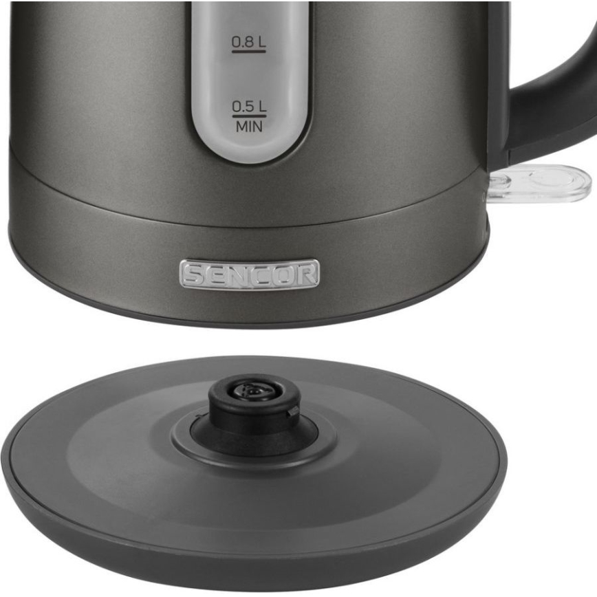 Sencor - Rychlovarná konvice 1,2 l 2150W/230V antracit