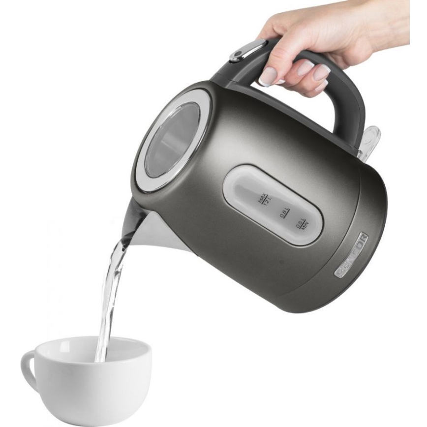 Sencor - Rychlovarná konvice 1,2 l 2150W/230V antracit