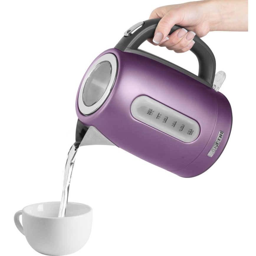 Sencor - Rychlovarná konvice 1,7 l 2150W/230V fialová
