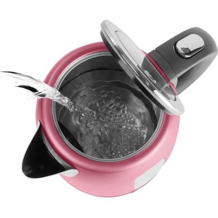 Sencor - Rychlovarná konvice 1,7 l 2150W/230V růžová