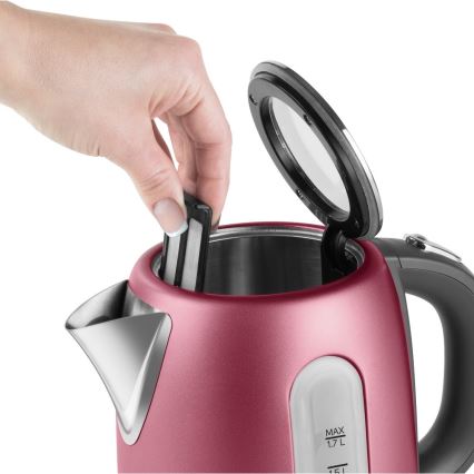 Sencor - Rychlovarná konvice 1,7 l 2150W/230V růžová