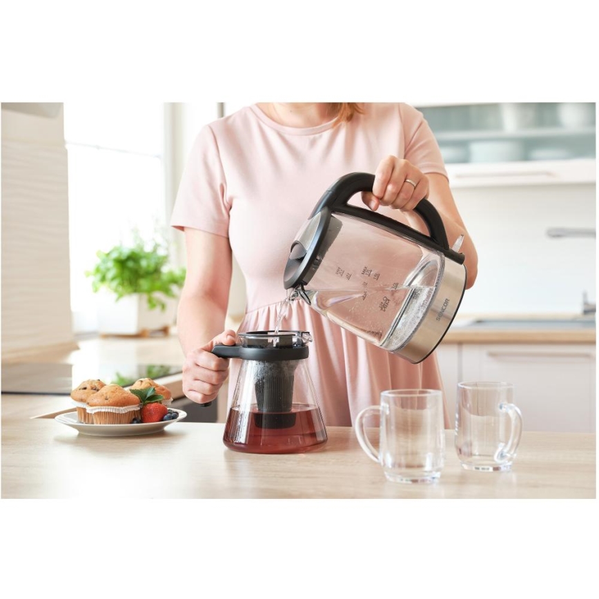 Sencor - Rychlovarná konvice 1,7 l 2200W/230V