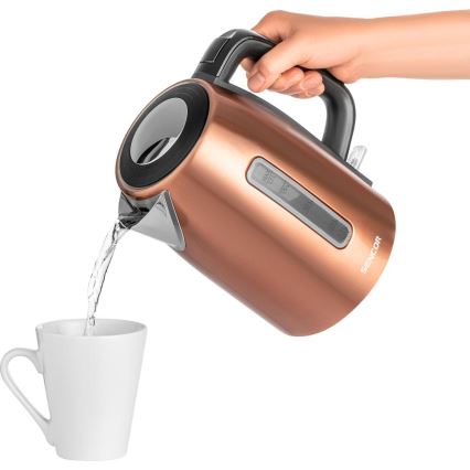Sencor - Rychlovarná konvice 1,7 l 2200W/230V měděná