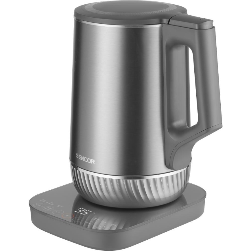 Sencor - Rychlovarná konvice s termoregulací 1,7 l 1800W/230V nerez