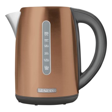 Sencor - Rychlovarná konvice s termoregulací 1,7 l 2150W/230V měděná