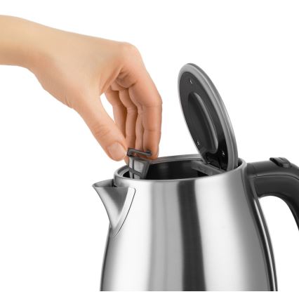 Sencor - Rychlovarná konvice s termoregulací 1,7 l 2200W/230V nerez