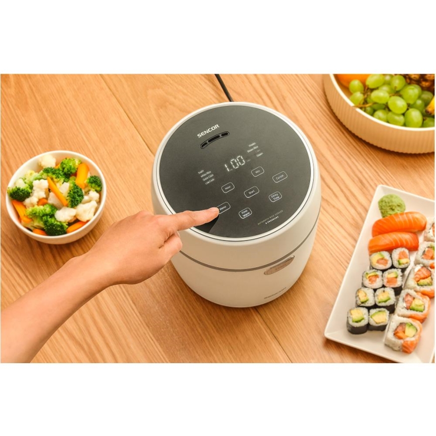 Sencor - Rýžovar 350W/230V 0,6 l bílá