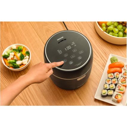 Sencor - Rýžovar 350W/230V 0,6 l černá