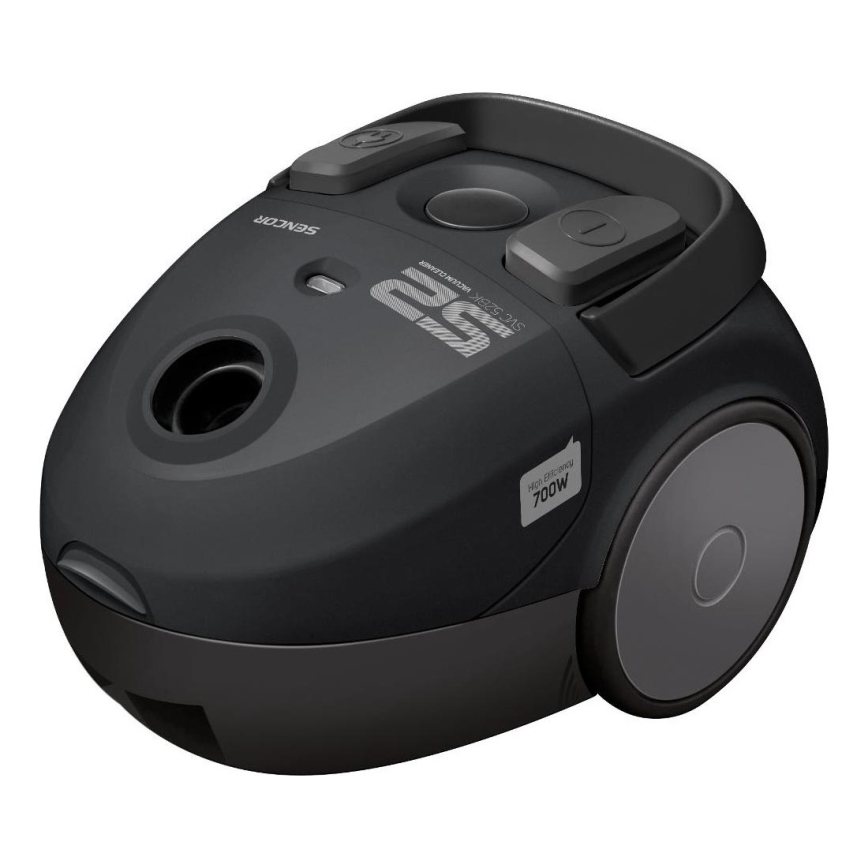 Sencor - Sáčkový vysavač 1,5 l 700W/230V černá