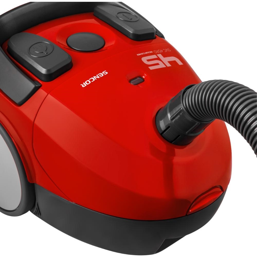 Sencor - Sáčkový vysavač 1,5 l 850W/230V červená/černá
