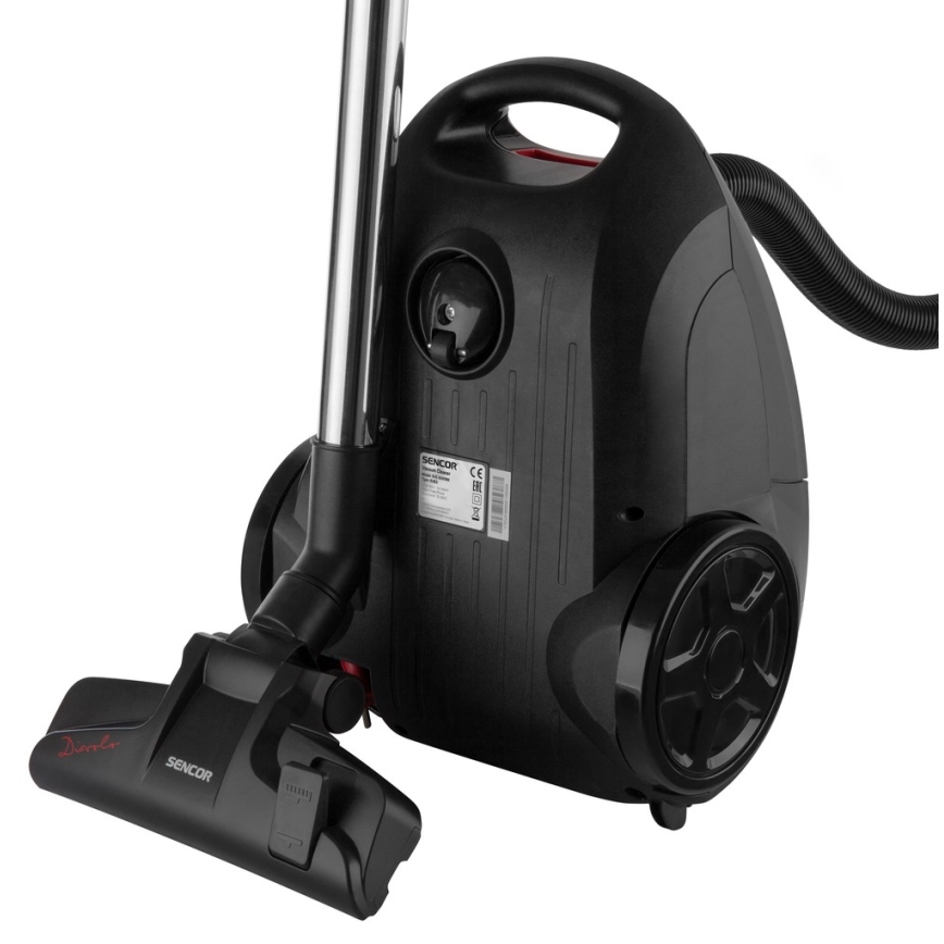 Sencor - Sáčkový vysavač 3 l 700W/230V černá/červená