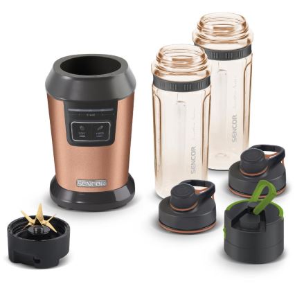 Sencor - Smoothie mixér s příslušenstvím 800W/230V měděná