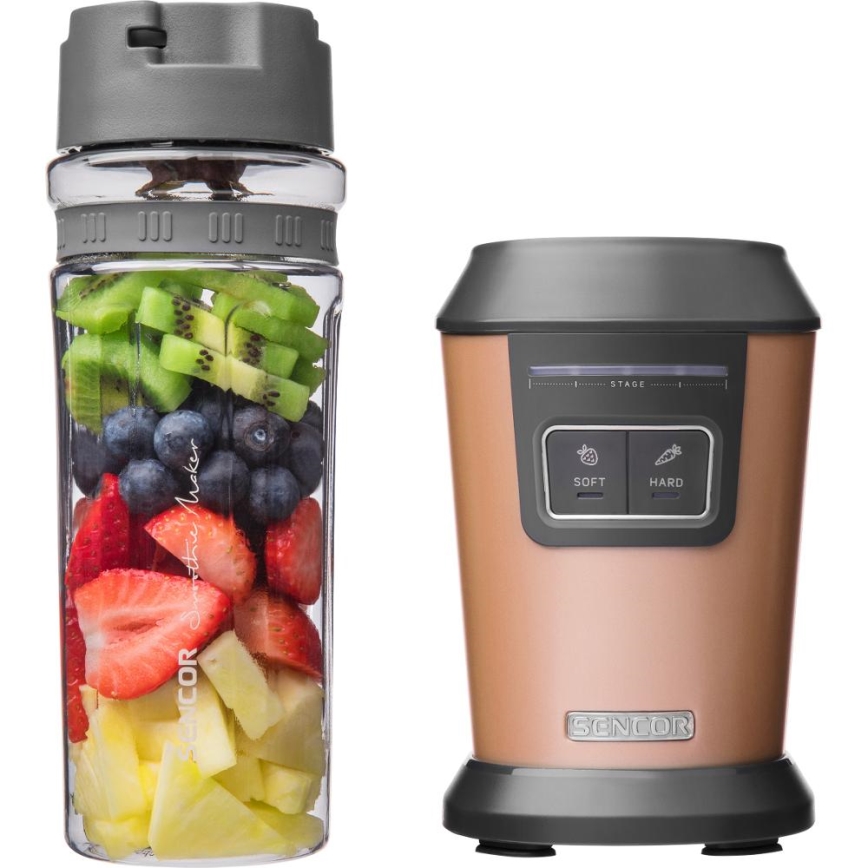 Sencor - Smoothie mixér s příslušenstvím 800W/230V měděná