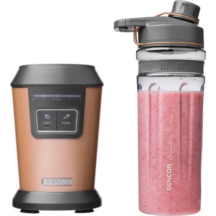 Sencor - Smoothie mixér s příslušenstvím 800W/230V měděná