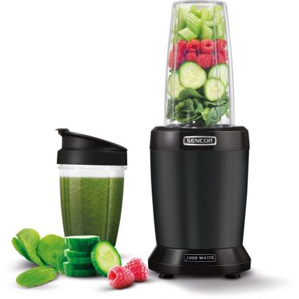 Sencor - Smoothie nutri mixér 1000W/230V černá