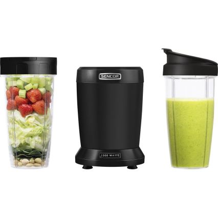 Sencor - Smoothie nutri mixér 1000W/230V černá