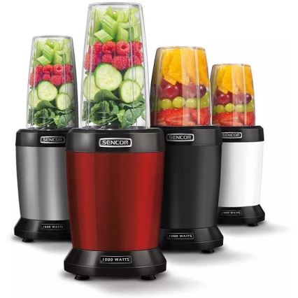 Sencor - Smoothie nutri mixér 1000W/230V černá