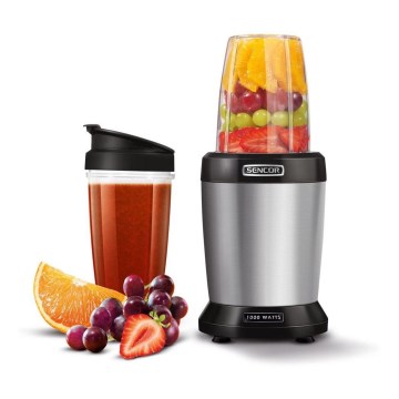 Sencor - Smoothie nutri mixér 1000W/230V stříbrná