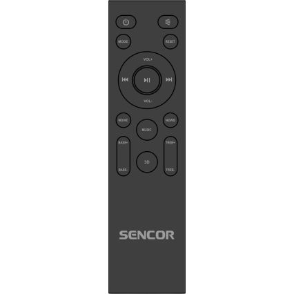 Sencor - Soundbar 200W/230V + dálkové ovládání