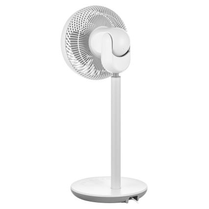 Sencor - Stojanový ventilátor 3D UltraSilent 26W/230V bílá + dálkové ovládání