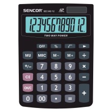 Sencor - Stolní kalkulačka 1xLR1130 černá