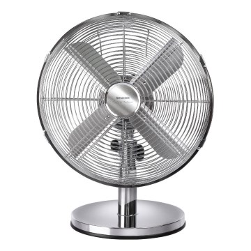 Sencor - Stolní ventilátor 35W/230V lesklý chrom
