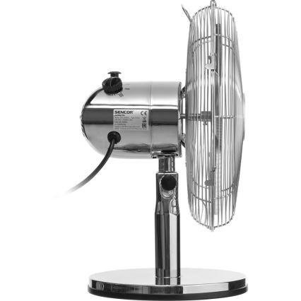 Sencor - Stolní ventilátor 35W/230V lesklý chrom