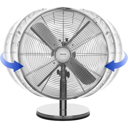 Sencor - Stolní ventilátor 50W/230V lesklý chrom