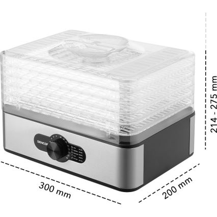 Sencor - Sušička potravin s termoregulací 700W/230V