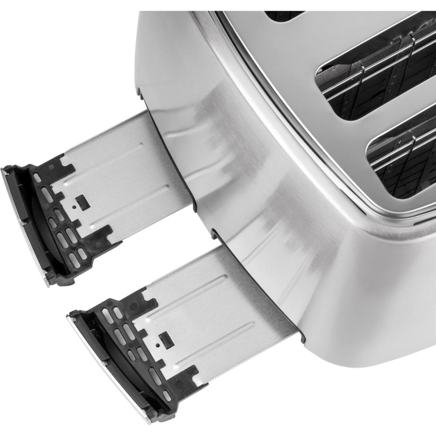 Sencor - Topinkovač se čtyřmi otvory 1600W/230V matný chrom