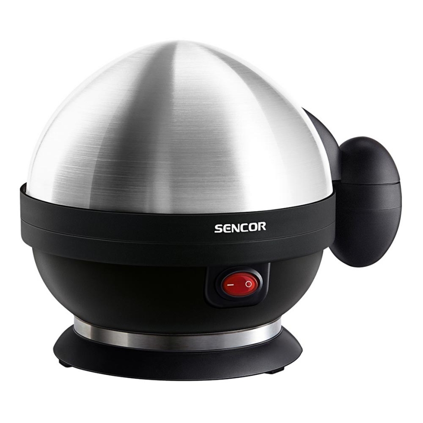 Sencor - Vařič vajec 320-380W/230V černá/matný chrom