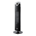 Sencor - Ventilátor s keramickým topným tělesem 1300/2500W/230V černá + dálkové ovládání