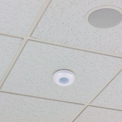 Senzor pohybu infračervený 360° 200W/230V bílá