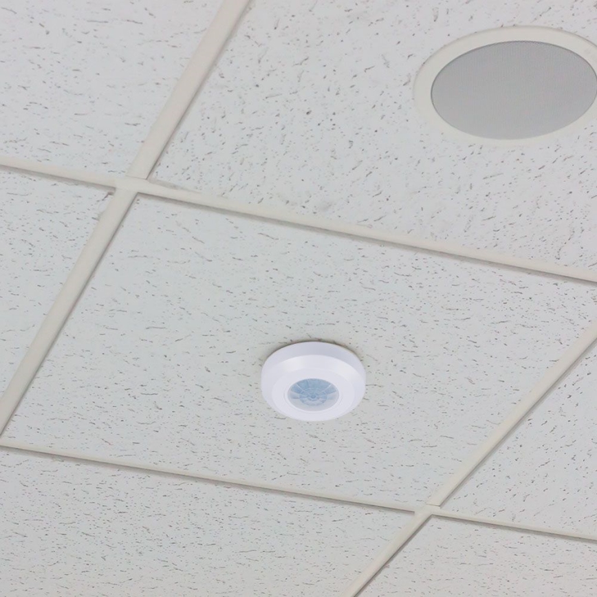 Senzor pohybu infračervený 360° 200W/230V bílá