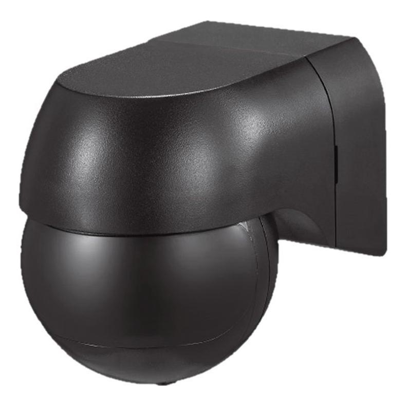 Senzor pohybu PIR 180° 400W/230V IP44 černá