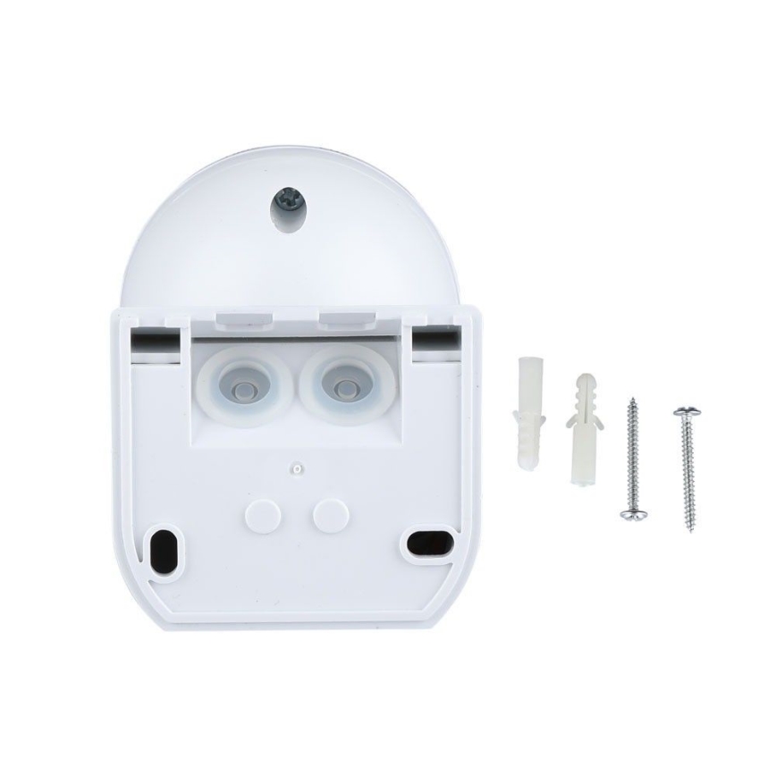 Senzor pohybu PIR 180° 800W/230V IP44 bílá