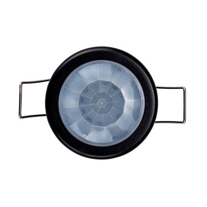 Senzor pohybu podhledový PIR 360° 400W/230V černá