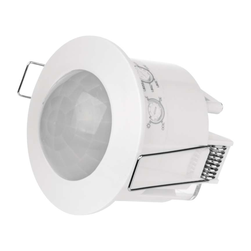 Senzor pohybu podhledový PIR B 360° 1200W/230V bílý