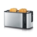 Severin AT 2590 - Topinkovač s čtyřmi otvory 1400W/230V nerez/černá